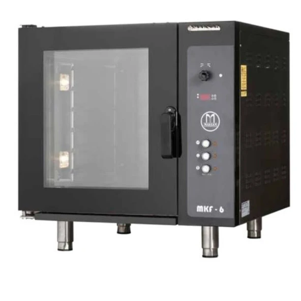 Maksan Elektrik Isıtmalı 6 Tepsili Konveksiyonlu Patiseri Fırın - Resim 2