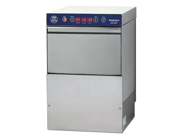 Maksan Bardak Yıkama Makinesi 500 Bardak Kapasiteli Dijital - Resim 2