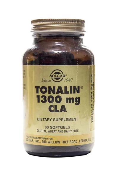 Solgar Tonalin Cla 1300 Mg 60 Softgel ürün görseli