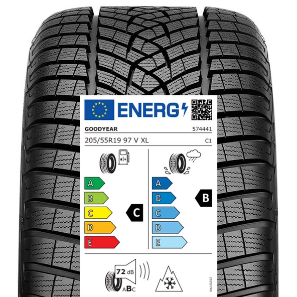 Goodyear UltraGrip Performance Plus 205/55 R19 97V XL Kış Lastiği - 2024 - 4