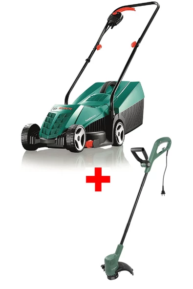 Bosch Arm 32 Elektrikli Çim Biçme Makinası Ve Easy Grass Cut 23-06008C1H00 Kenar Kesme Makinesi