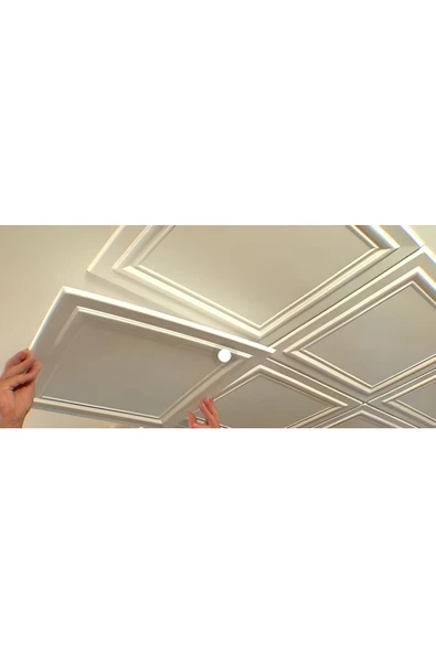 Tavan Kaplama Köpüğü Çizgi Model 50X50 1 ADET - 7