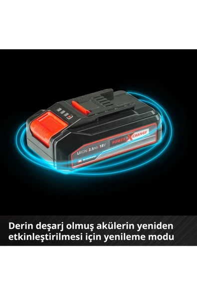 Einhell 18V 2,5 Ah Pxc Starter Kit, Akü & Şarj Cihazı - 7