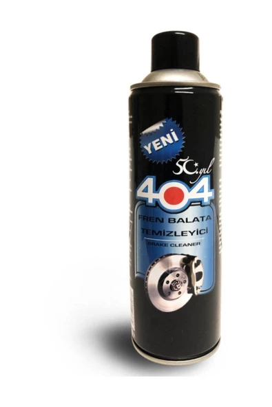 404 Kimya 404 Balata Spreyi Fren Balata Genel Temizleme Sprey 500 Ml