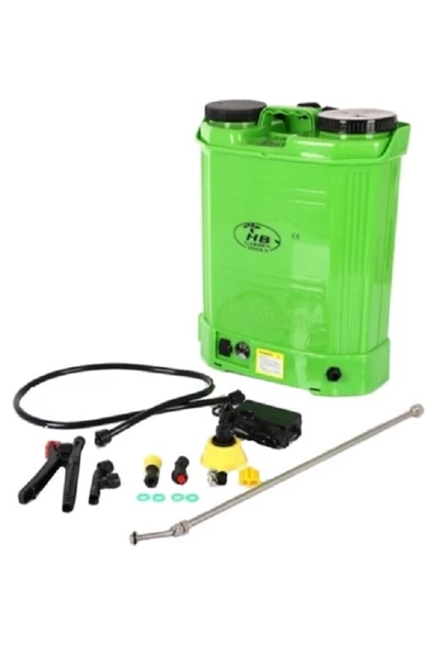 Hb Garden Tools 16 Lt Hb Akülü Şarjlı Sırta Takılan Su Ilaç Dezenfektan Ilaçlama Pompası Kutulu - 5