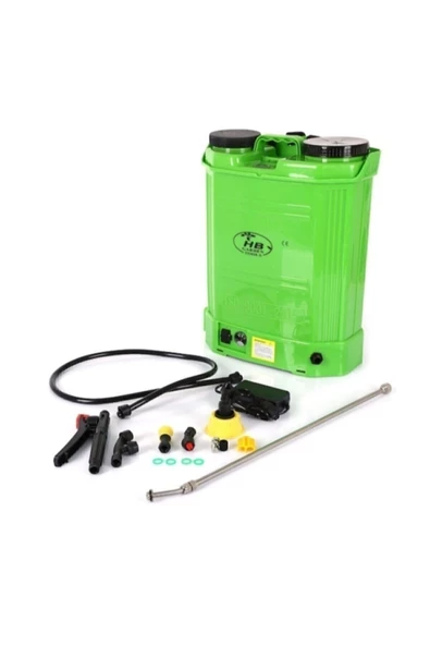 Hb Garden Tools Hb 16 Lt Şarjlı Akülü Sırt Ilaçlama Pompası Makinası