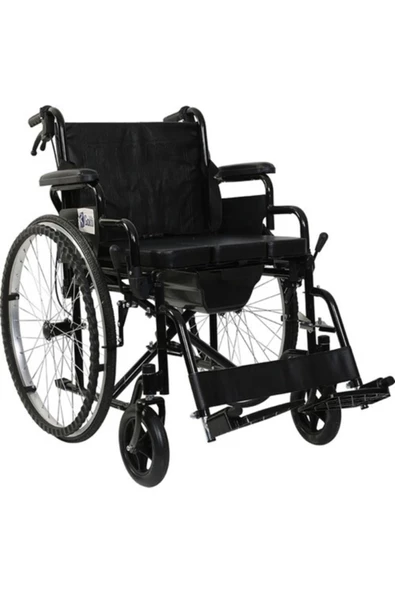 G-120 Klozetli Manuel Tekerlekli Sandalye / Commode Manual Wheelchair