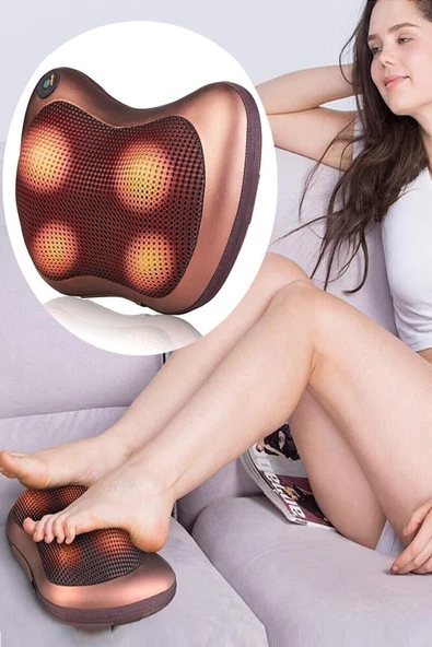 Ovmalı Masaj Yastığı Ovma Tüm Vücut Masaj Aleti - 3