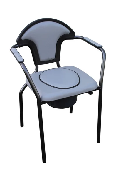 30042 Open Klozetli Sandalye Gri Ve Mavi Renk - 2