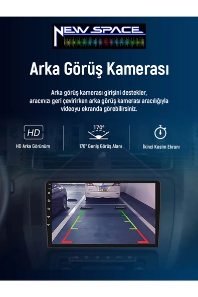 HONDA FD 6 Uyumlu ANDROİD 6GB RAM 128GB ROM 8 ÇEKİRDEK CARPLAY MULTİMEDYA - Resim 2
