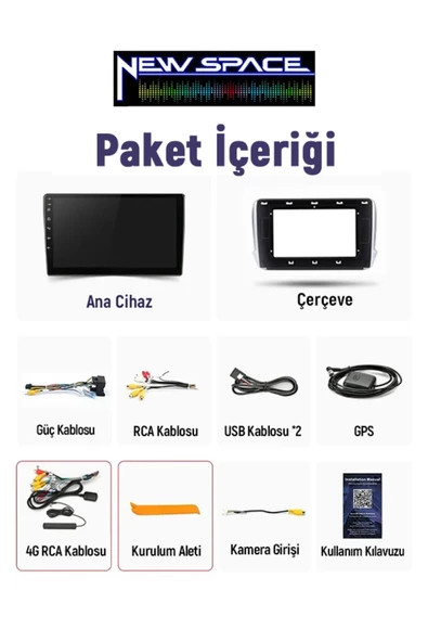 SEAT İBİZA OLD ANDROİD 4GB RAM 64GB ROM 8 ÇEKİRDEK CARPLAY NAVİGASYON MULTİMEDYA - Resim 3