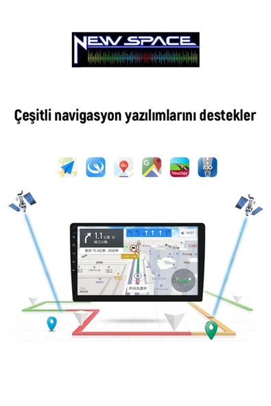 RENAULT KADJAR ANDROİD 8GB RAM 128GB ROM 8 ÇEKİRDEK CARPLAY MULTİMEDYA - Resim 4