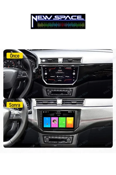 SEAT İBİZA ANDROİD 4GB RAM 64GB ROM 8 ÇEKİRDEK CARPLAY MULTİMEDYA - 4