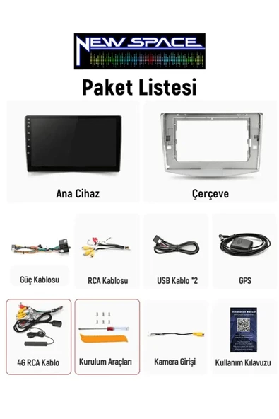 VOLKSWAGEN PASSAT B6-B7 ANDROİD 4GB RAM 64GB ROM 8 ÇEKİRDEK MULTİMEDYA - Resim 3