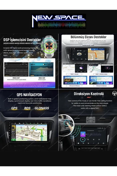 VOLKSWAGEN PASSAT B8 ANDROİD 2GB RAM 32GB ROM  Uyumlu NAVİGASYON MULTİMEDYA - 3