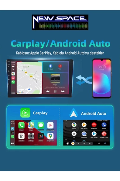 SKODA OCTAVİA ANDROİD 4GB RAM 64GB ROM 8 ÇEKİRDEK CARPLAY MULTİMEDYA - 2