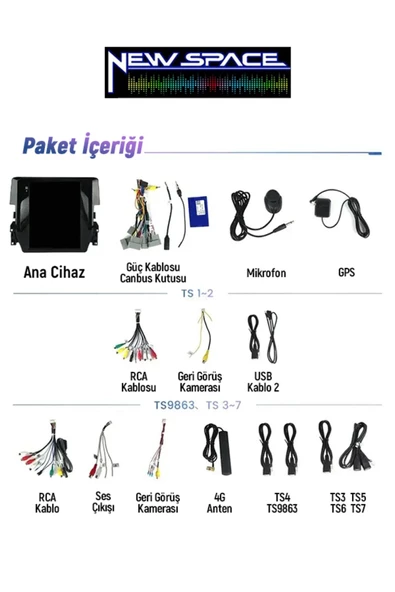 Honda Fc 5 Uyumlu Androi?d 2gb Ram 32gb Rom Carplay Navi?gasyon Tesla Multi?medya - 4