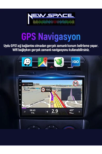 SUBARU FORESTER ANDROİD 6GB RAM 128GB ROM 8 ÇEKİRDEK CARPLAY MULTİMEDYA - 3