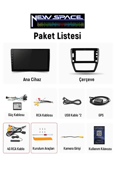 VOLKSWAGEN JETTA ANDROİD 6GB RAM 128GB ROM 8 ÇEKİRDEK CARPLAY MULTİMEDYA - Resim 2