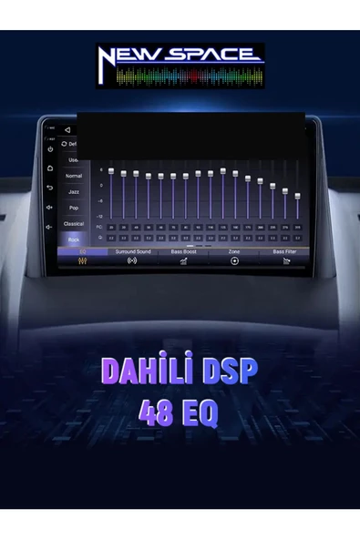 RENAULT MEGANE 2 ANDROİD 6GB RAM 128GB ROM 8 ÇEKİRDEK CARPLAY MULTİMEDYA - Resim 3