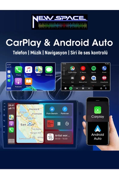 SEAT İBİZA OLD ANDROİD 2GB RAM 32GB ROM CARPLAY NAVİGASYON MULTİMEDYA - Resim 4