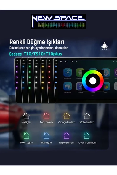 TOYOTA COROLLA ANDROİD 4GB RAM 64GB ROM 8 ÇEKİRDEK CARPLAY MULTİMEDYA - Resim 3