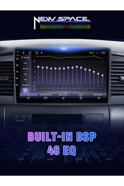 TOYOTA SOL ANDROİD 4GB RAM 64GB ROM 8 ÇEKİRDEK CARPLAY MULTİMEDYA - Resim 3