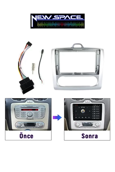 FORD FOCUS 2 DİJİTAL ANDROİD 4GB RAM 64GB ROM CARPLAY MULTİMEDYA UYUMLU - 2