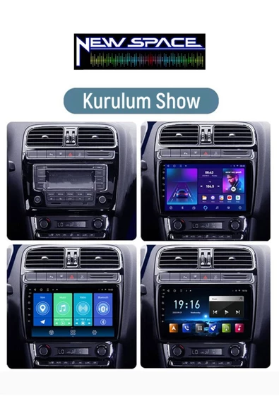 Volkswagen Polo Uyumlu Androi?d 2gb Ram 332gb Rom Carplay Navi?gasyon Multi?medya - Resim 3