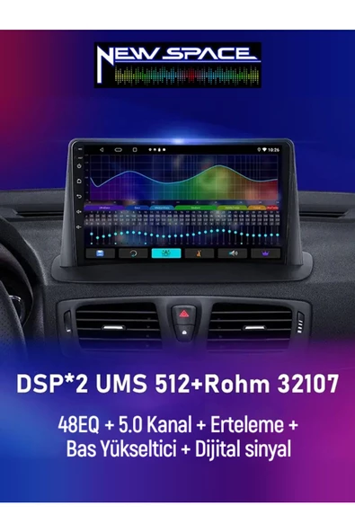 RENAULT FLUENCE ANDROİD 4GB RAM 64GB ROM 8 ÇEKİRDE CARPLAY MULTİMEDYA - Resim 3