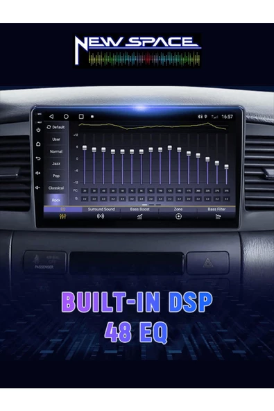VOLKSWAGEN PASSAT B6-B7 ANDROİD 2GB RAM 32GB ROM CARPLAY NAVİASYON MULTİMEDYA - 4