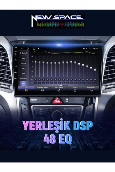 HYUNDAİ İ30 ANDROİD 8GB RAM 128GB ROM 8 ÇEKİRDEK CARPLAY MULTİMEDYA - Resim 3