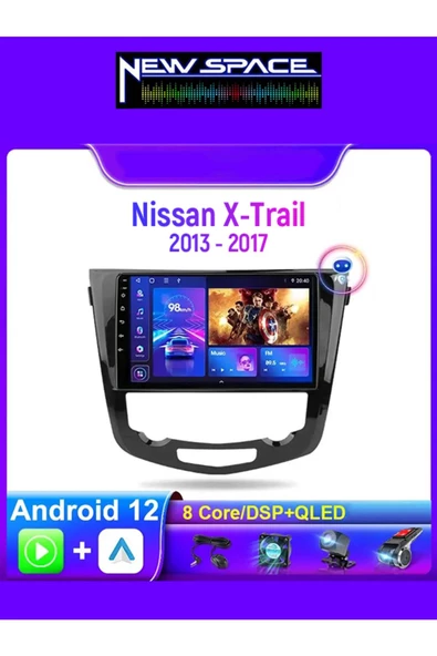 NİSSAN QASHQAİ DİJİTAL 6GB RAM 128GB ROM 8 ÇEKİRDEK ANDROİD MULTİMEDYA ürün görseli