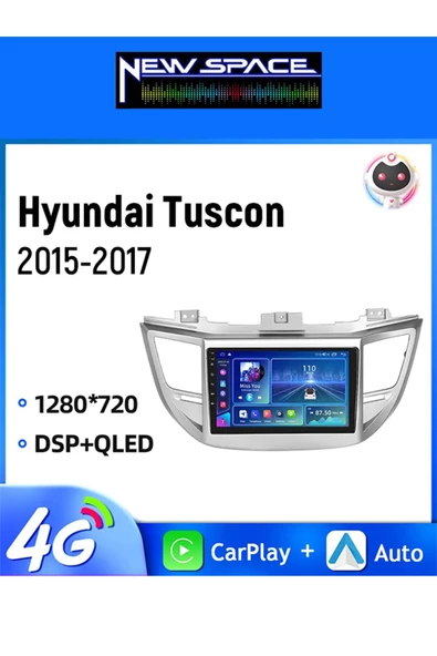 HYUNDAİ TUCSON ANDROİD 8GB RAM 128GB ROM 8 ÇEKİRDEK CARPLAY MULTİMEDYA ürün görseli