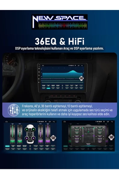 OPEL ASTRA H ANDROİD 2GB RAM 32GB ROM CARPLAY NAVİGASYON MULTİMEDYA - Resim 3