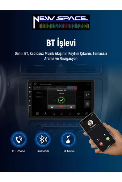 PEUGEOT 407 ANDROİD 6GB RAM 128GB ROM 8 ÇEKİRDE CARPLAY MULTİMEDYA - Resim 4