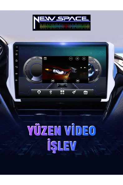 PEUGEOT 208-2008 ANDROİD 8GB RAM 128GB ROM 8 ÇEKİRDEK MULTİMEDYA - Resim 4