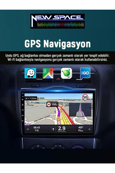 OPEL ASTRA J ANDROİD 8GB RAM 128GB ROM 8 ÇEKİRDEK CARPLAY MULTİMEDYA - Resim 4