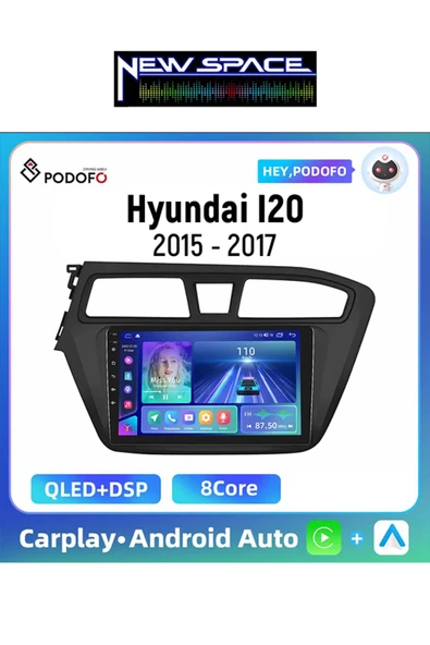 HYUNDAİ İ20 Uyumlu ANDROİD 8GB RAM 128GB ROM 8 ÇEKİRDEK CARPLAY MULTİMEDYA