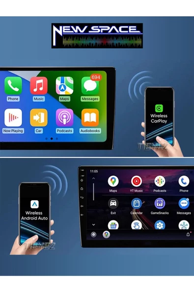 MERCEDES W211 ANDROİD 4GB RAM 64GB ROM 8 ÇEKİRDEK CARPLAY MULTİMEDYA - 2