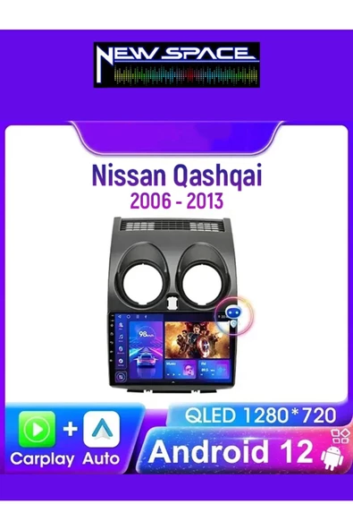 NİSSAN QASHQAİ ANDROİD 6GB RAM 128GB ROM 8 ÇEKİRDEK MULTİMEDYA ürün görseli