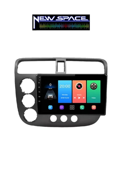 HONDA VTEC 2 ANDROİD 4GB RAM 64GB ROM 8 ÇEKİRDEK CARPLAY MULTİMEDYA ürün görseli