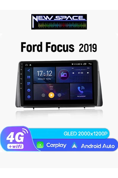 FORD FOCUS 5 Uyumlu  ANDROİD 4GB RAM 64GB ROM 8 ÇEKİRDEK CARPLAY MULTİMEDYA