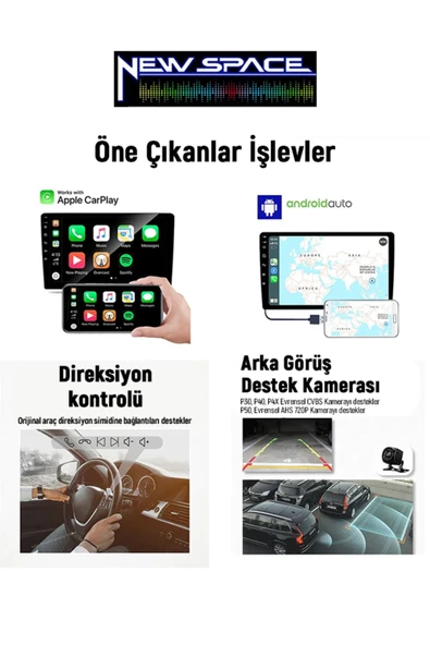 HYUNDAİ ACCENT ERA Uyumlu 4GB RAM 64GB ROM 8 ÇEKİRDEK ANDROİD MULTİMEDYA - Resim 4