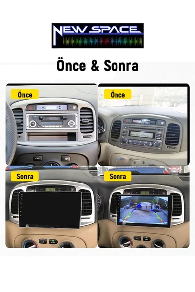HYUNDAİ ACCENT ERA Uyumlu 4GB RAM 64GB ROM 8 ÇEKİRDEK ANDROİD MULTİMEDYA - Resim 2
