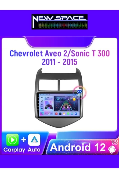 CHEVROLET AVEO Uyumlu 2GB RAM 32GB ROM ANDROİD CARPLAY NAVİGASYON MULTİMEDYA ürün görseli
