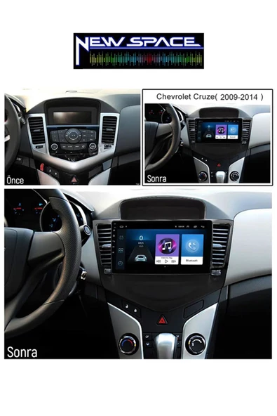 CHEVROLET CRUZE 4GB RAM 64GB ROM 8 ÇEKİRDEK CARPLAY MULTİMEDYA - Resim 3