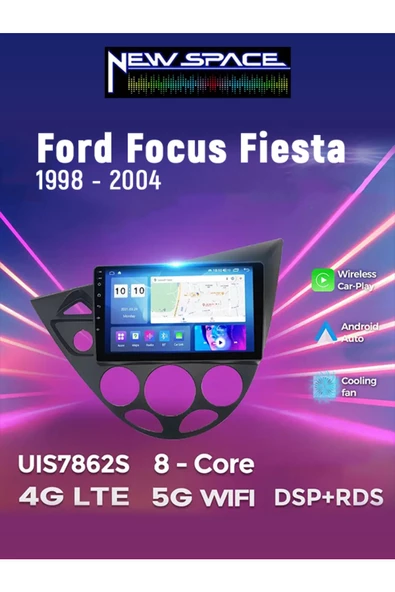 FORD FOCUS 1 ANDROİD 6GB RAM 128GB ROM 8 ÇEKİRDEK CARPLAY MULTİMEDYA