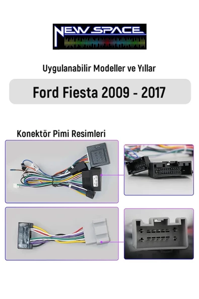 FORD FİESTA ANDROİD 4GB RAM 64GB ROM 8 ÇEKİRDE CARPLAY MULTİMEDYA - 3