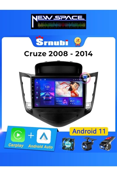 CHEVROLET CRUZE 4GB RAM 64GB ROM 8 ÇEKİRDEK CARPLAY MULTİMEDYA ürün görseli